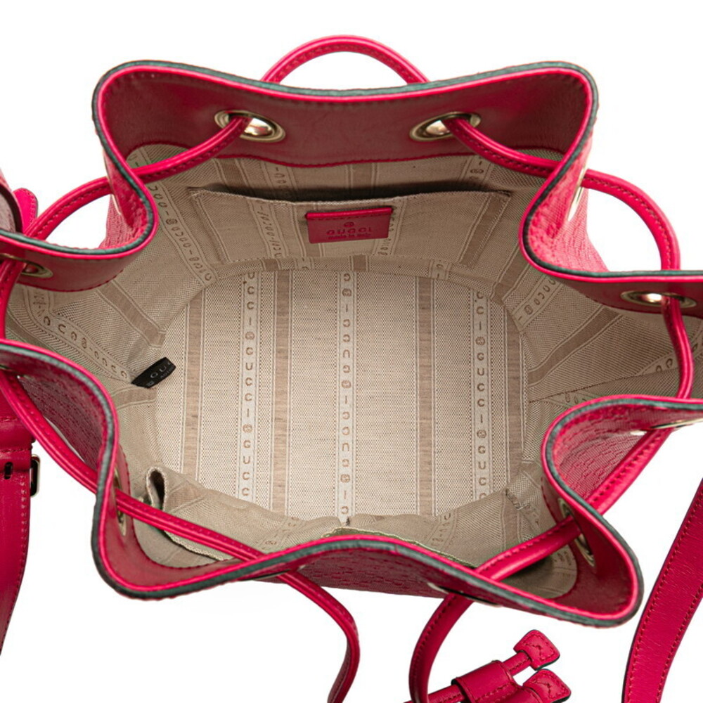 Gucci Diamante Pink Shoulder Bag Leather - Picture 7 of 8